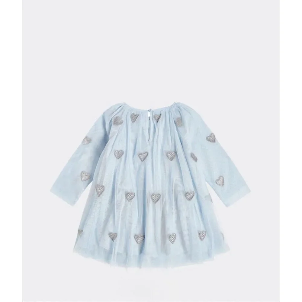 NEW Stella McCartney Kids Hear Blue‎ Dress 9 months